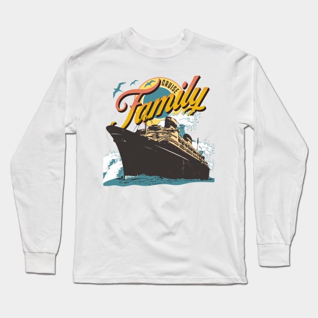 Family Cruise - Memories Together - Spring Breaks Cruise Long Sleeve T-Shirt by alcoshirts